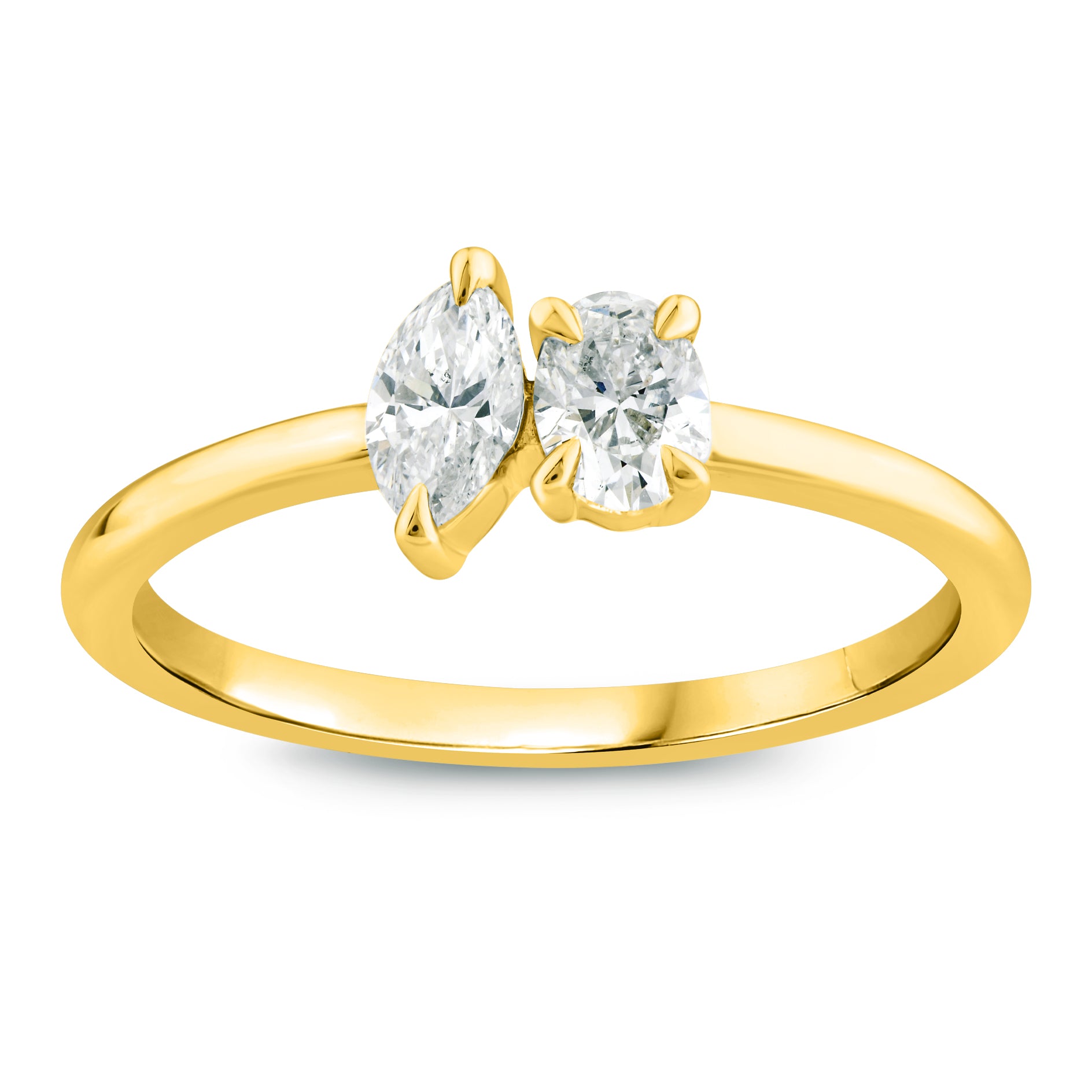 Ring "Toi et Moi - petit" - Calissi