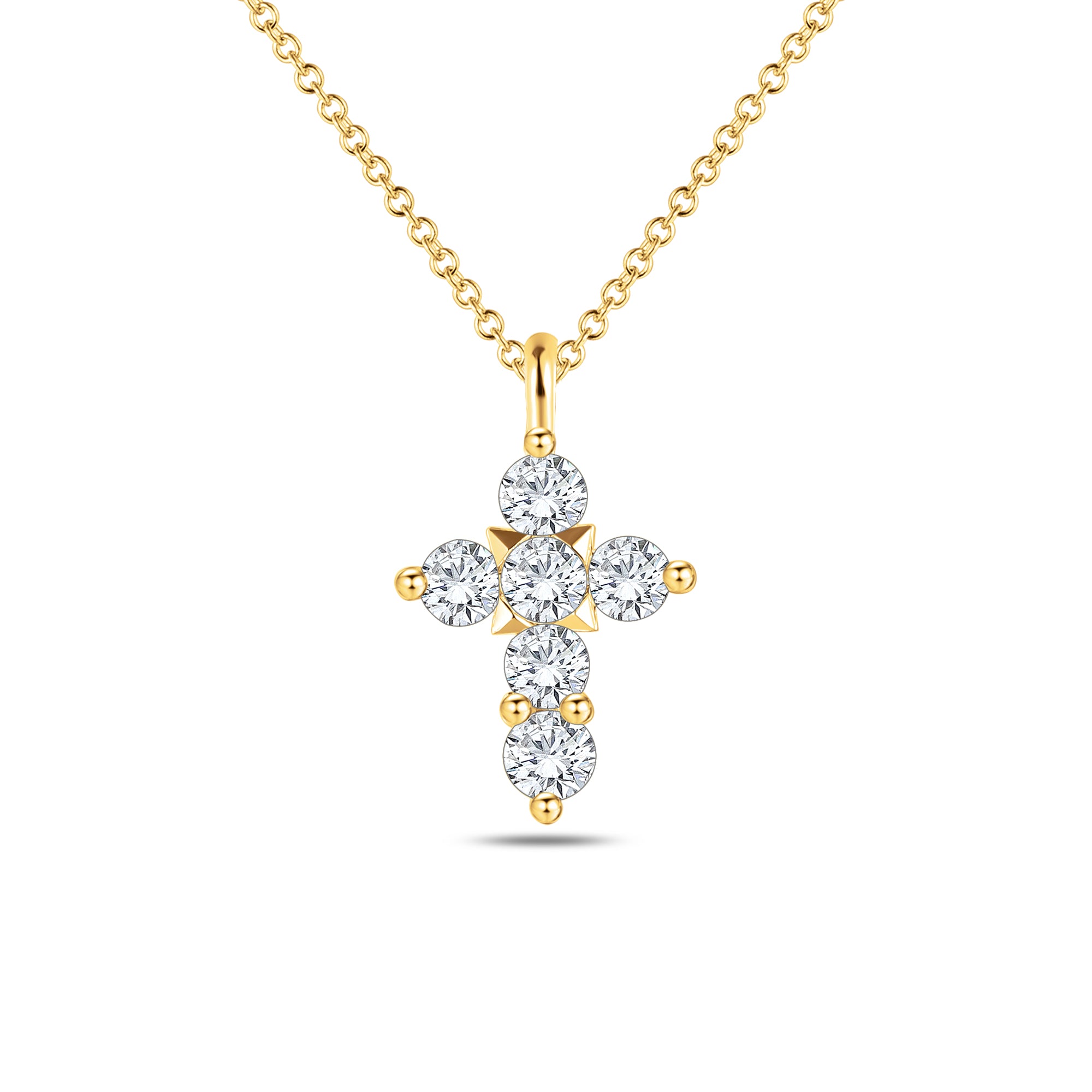Halskette "Mini-Kreuz" - Calissi
