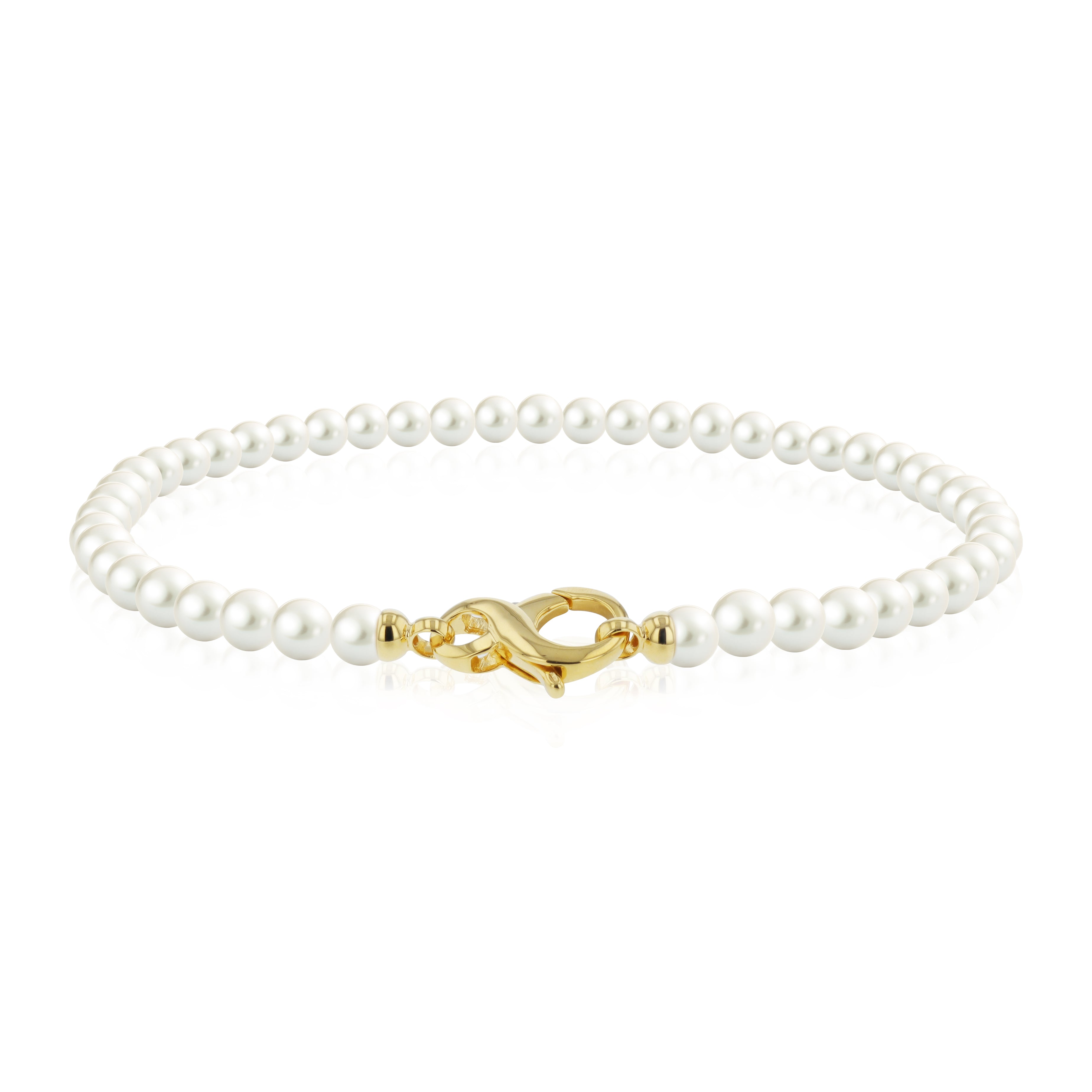 Süßwasser Collier "Lobster Clasp" - Calissi