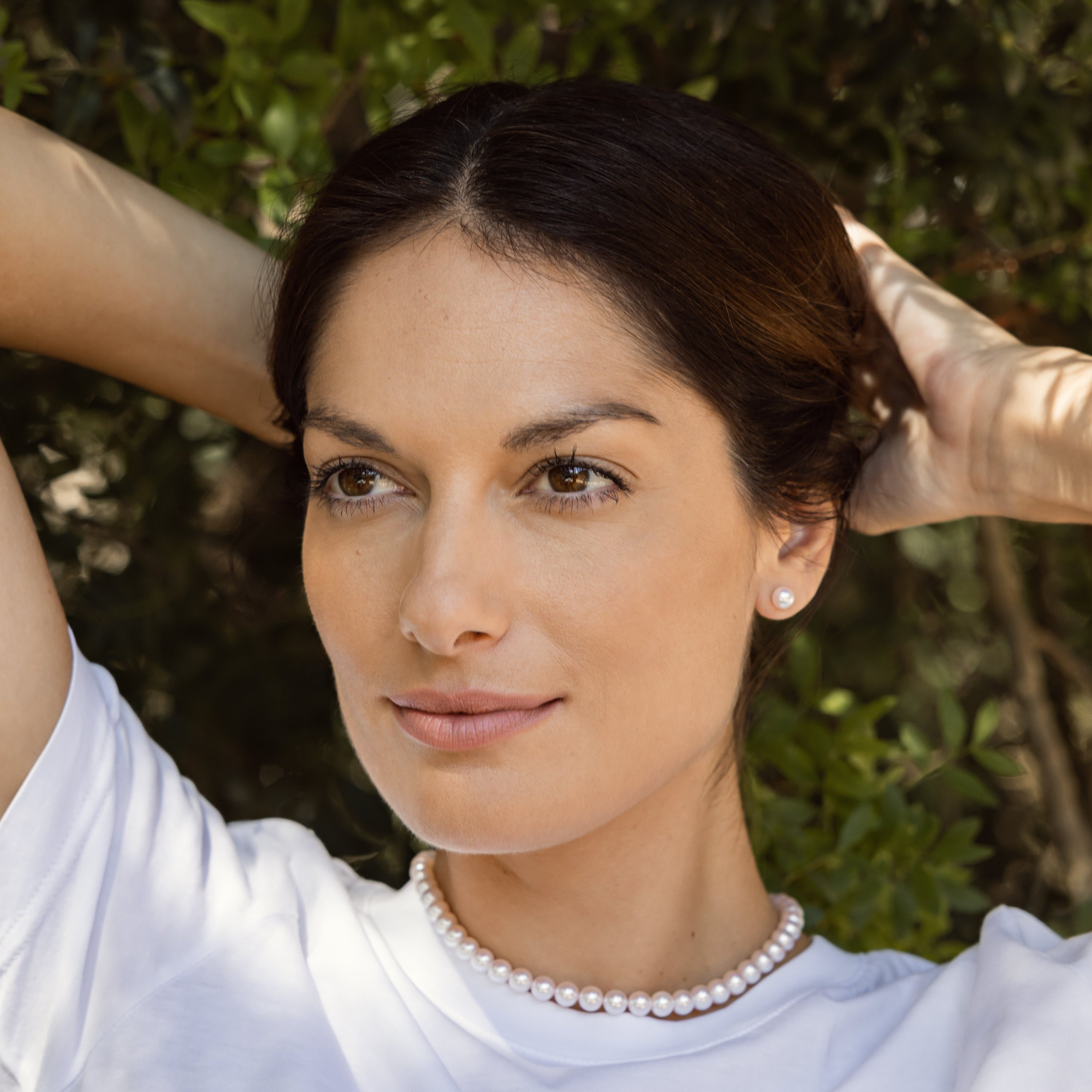 Set "Akoya Pure Row" - Calissi